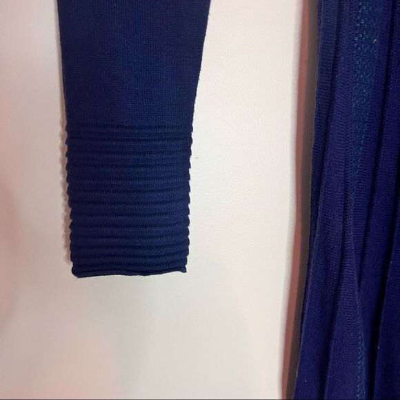 Max Studio V-Neck A Line Sweater Dress - Picture 4 of 8